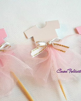 Balerina- toppers candy bar
