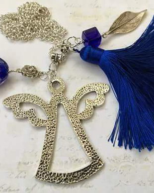 Colier "Happy Angel Blue"