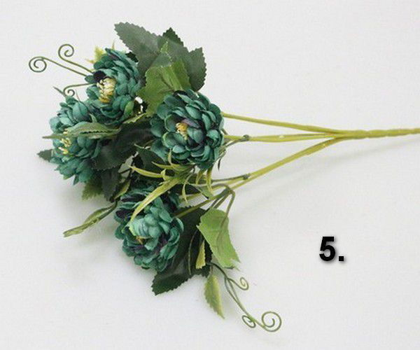 9992 - Buchetel flori decorative, 7 ramurele, lungime 330mm