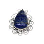 Pandant  Lapis Lazuli in rama argintata