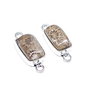 Chrysanthemum jasper - set link-uri alama argintata