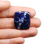 Cabochon  Sodalit  Navy - pernuta