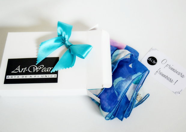 Esarfa- Nuante Pastel