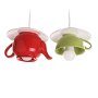 Lustra "Tea time" red&green