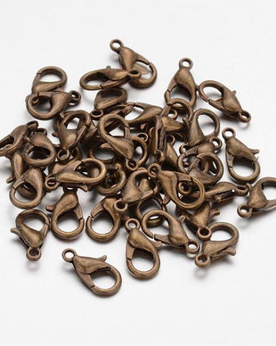 Inchizatoare bronz, 12x6mm
