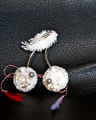 Brosa Martisor - Cirese Ice