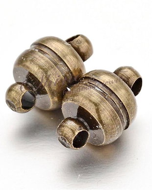 Inchizatoare cu magnet, bronz antichizat