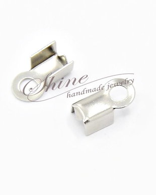 Capat de snur, otel inoxidabil, 8x4x3mm