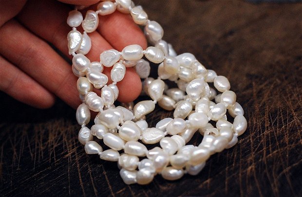 Sirag perle de cultura 112 buc [ aprox 110 cm ]