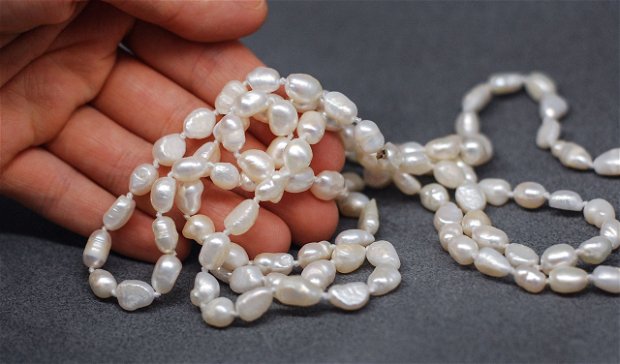 Sirag perle de cultura 112 buc [ aprox 110 cm ]