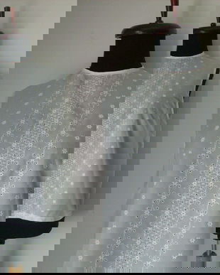 BLUZA BRODERIE DIAFANA