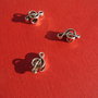 Cheia Sol margica tip Pandora argintie aprox 6.5x9x17.5 mm