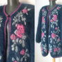 CARDIGAN TRICOTAT SI BRODAT MANUAL