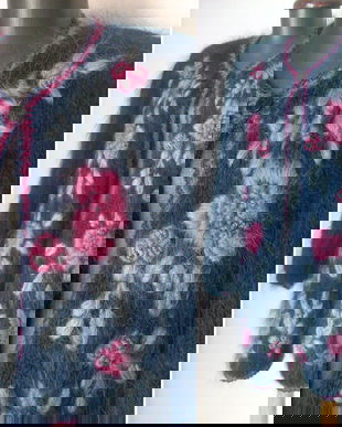 CARDIGAN TRICOTAT SI BRODAT MANUAL