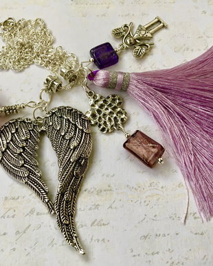 Colier "Happy Light Mauve"