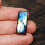 Cabochon Labradorit flashy  spectrolit  - rectangular