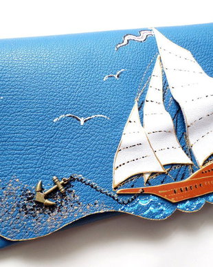 plic handmade unicat - Blue Lagoon