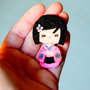 Brosa Martisor - Papusica Mei-Lien