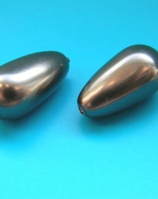 Perle lacrima Swarovski - culoare maron - (816)