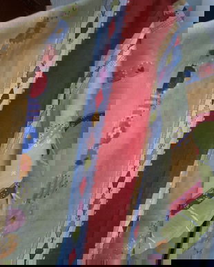 DRAPERII IKEA DIN BUMBAC VESELE SI DECORATIVE 286/112 CM