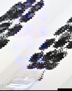 bratara cu cristale bleumarin noua