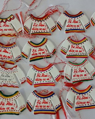 Martisoare cu mesaj Ii traditional