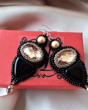 Cercei perle Swarovski