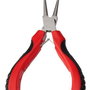Cleste din crom vanadium cu varf rotund pentru bucle  si cu manere din plastic aprox 12.5 cm