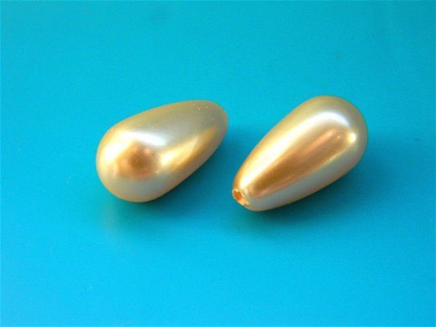 Perle lacrima Swarovski - culoare gold - (296)