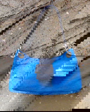 Poseta piele intoarsa