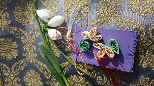 Martisor quilling