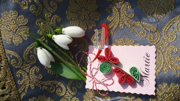 Martisor quilling