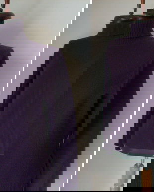 PULOVER ROLL ON CASMIR VIOLET