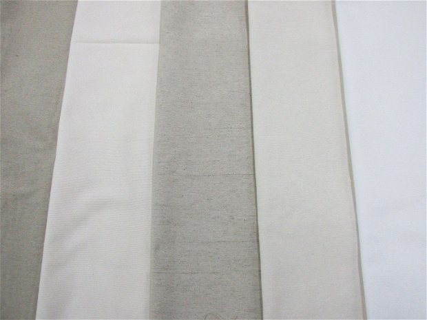 Set textile Patchwork - 5 buc de 50x140 sau 280cm