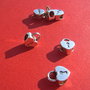 Lacat - inimioara margica tip Pandora aprox 6x10x14 mm