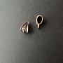 AGATATOARE PANDANTIV CUPRU - 15 X 8 X 10 MM