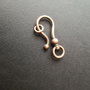 INCHIZATOARE CARLIG CUPRU - 38 X 15 MM