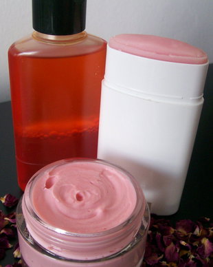 DEODORANT NATURAL MATASE , TRANDAFIRI DAMASC si HIBISCUS- floral