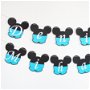 Ghirlanda botez Mickey Mouse personalizata cu numele bebelusului