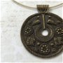 Pandantiv medieval zamac bronz