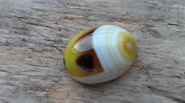 Cabochon agata, 40x30 mm