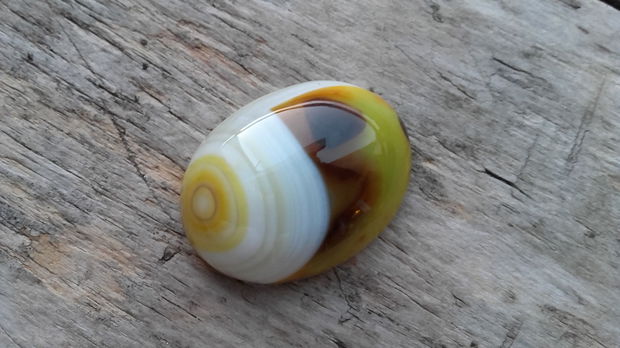 Cabochon agata, 40x30 mm