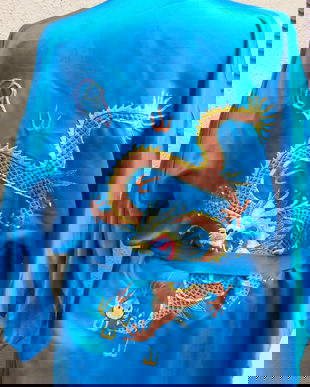 Kimono cu broderie manuala