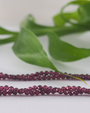 Garnet fatetat 2mm, cod P03 (1sir)