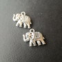 PANDANTIV ELEFANT - 18 X 16 MM