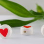 Margele portelan 16x10mm
