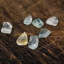 Topaz natural - rulat - netratat - 7 buc -TPZ06