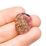 Lodolit natural rutilat -  neregulat, rulat