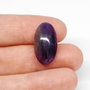 Cabochon ametist ovaloid