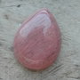 Cabochon lepidolit, 40x30 mm
